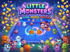 Joc Little Monsters: Click, Merge, Battle 