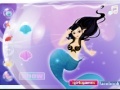 Joc Mermaid in fish tank