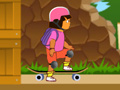Joc Dora skateboarding
