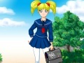 Joc Anime School Girl Dress Up