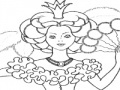 Joc Brilliant lady coloring