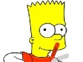 Joc Coloring Bart Simpson
