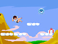 Joc Jumps on clouds