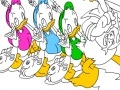 Joc Donald and Family Online Coloring