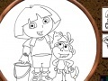 Joc Dora Online Coloring