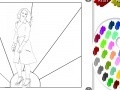 Joc Kristin Davis Online Coloring Game