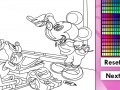 Joc Mickey School Blackboard Online Coloring Game