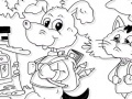 Joc School Time Coloring