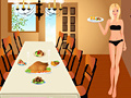 Joc Thanksgiving Dinner Dress Up and Decor