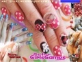 Joc Beautiful Girl Nails Design Hidden Letters