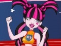 Joc Cheerleader Draculaura dressup