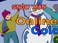Joc Snow Man Online Coloring Game