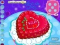 Joc Valentine cake decoration