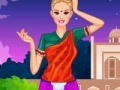 Joc Barbie indian saree