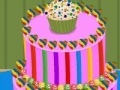 Joc Candyland cake decor