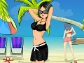 Joc Chilling at Beach