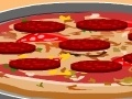 Joc Pizza toss with chimpze