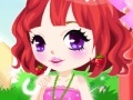 Joc Cute girl and parasols