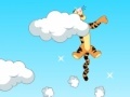 Joc Tiger jumps on clouds