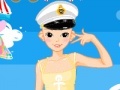 Joc Dress up sailing girl