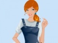 Joc Paint girl dressup