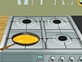 Joc Cooking omelette