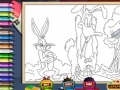 Joc Duffy bugs laugh online coloring page