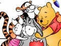 Joc Online kids coloring Pooh friends