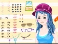Joc The girl with blue hair