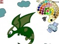 Joc Dragon Battle Coloring