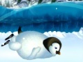 Joc Flying penguins on snow globe