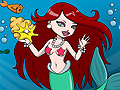 Joc Mermaid Aquarium Coloring