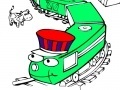 Joc Train coloring book 2