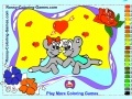 Joc Rossy Coloring Games: lovers mouse