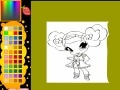 Joc Little funny girl coloring