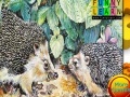 Joc Hedgehogs at home puzzle