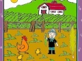 Joc Farmer and Vegetables Coloring