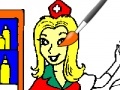 Joc Coloring: Nurse