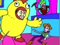 Joc Coloring: The raging toy chicken