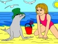 Joc Rossy Coloring games - Summer holiday