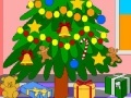 Joc Cartoon xmas tree coloring page