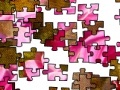 Joc Jigsaw: Pink flower