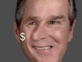Joc Contend Bush's nose