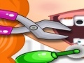 Joc Naughty girl at the dentist