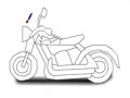 Joc Superb motorbike coloring