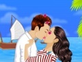 Joc First Valentine kissing