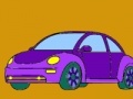 Joc Purple old model car coloring