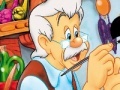 Joc Pinocchio. Online Coloring Page