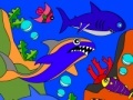 Joc Rosy Coloring Book: Shark Family