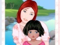 Joc Mother and child make over game